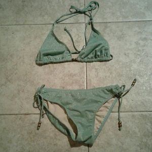 Sexy Adjustable Glitter Swimsuit M